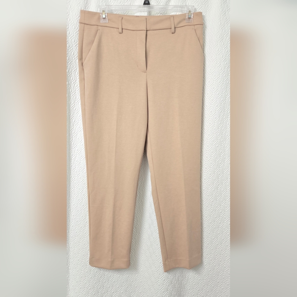 Simply Vera Vera Wang Tan Cropped Pants